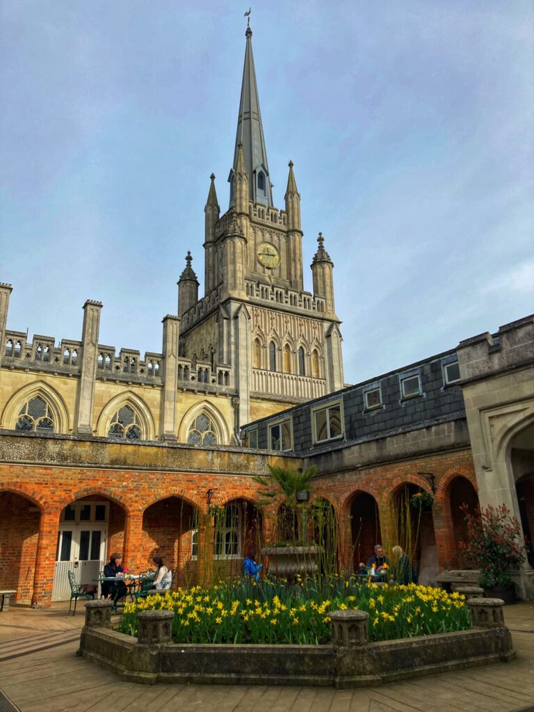 Ashridge House courtyard