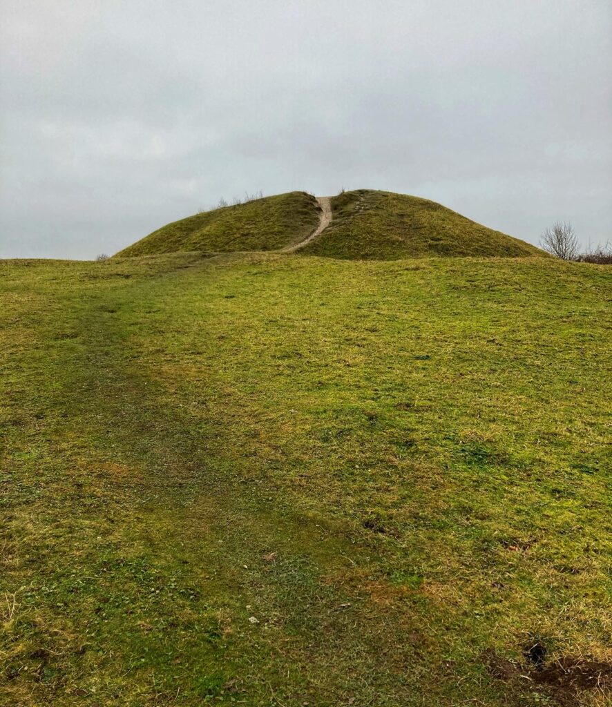 Hill on Totternhole Knolls Spring Walk