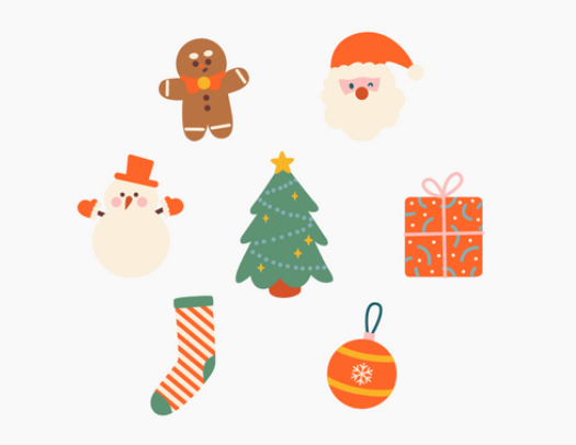 Christmas icons