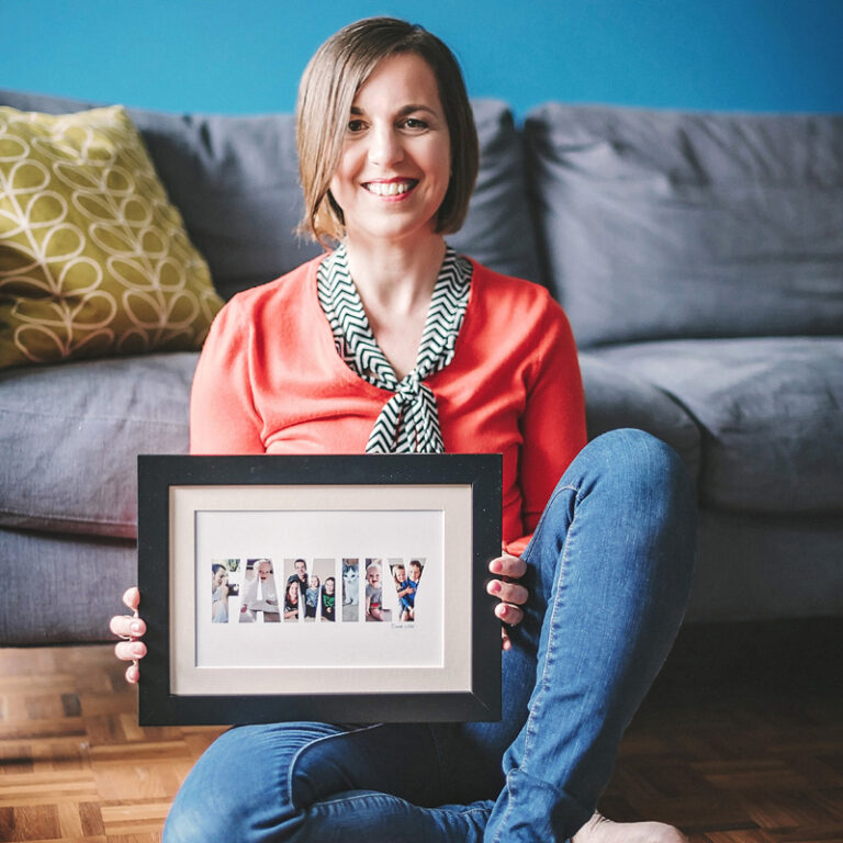 Personalised Family Print Hello Ruth 768x768