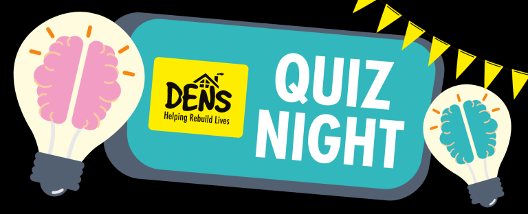 Quiz Night Banner with DENS logo 768x312