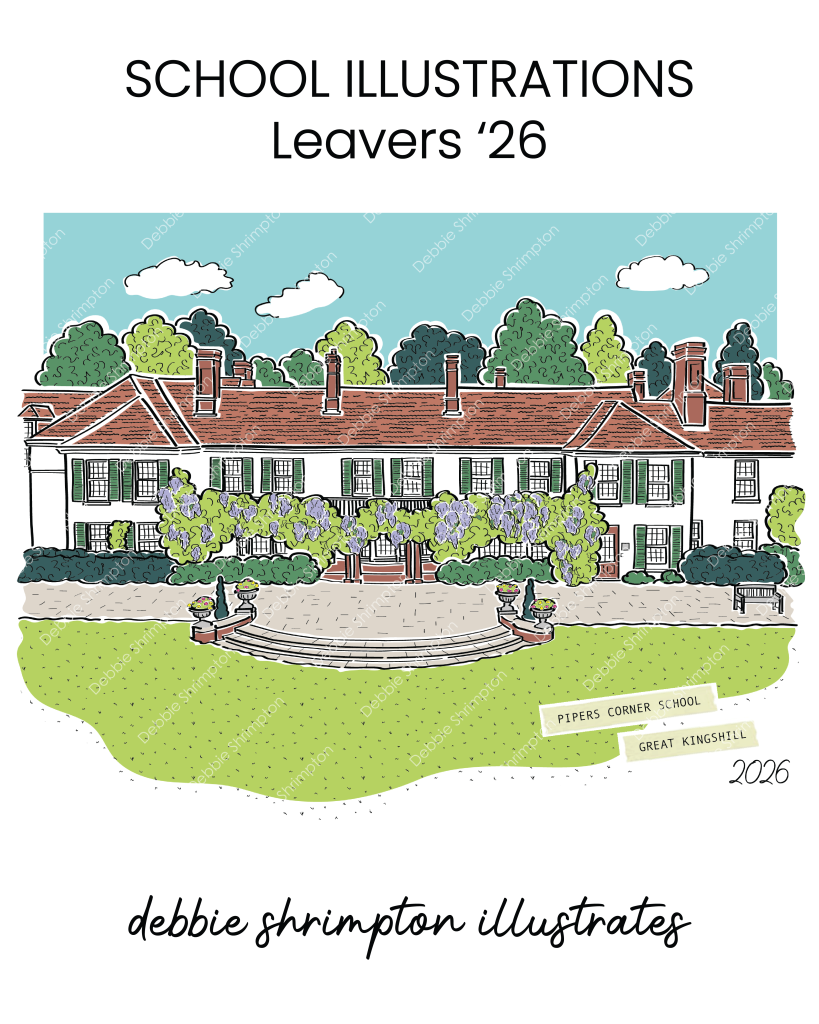 An example school illustrations of Pipers Corner School in Great Kingswell